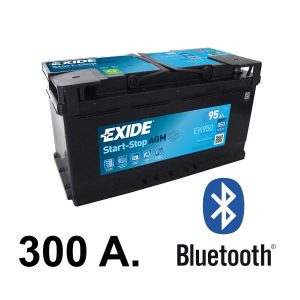 Batería 300 A. bajo asiento c/Bluetooth